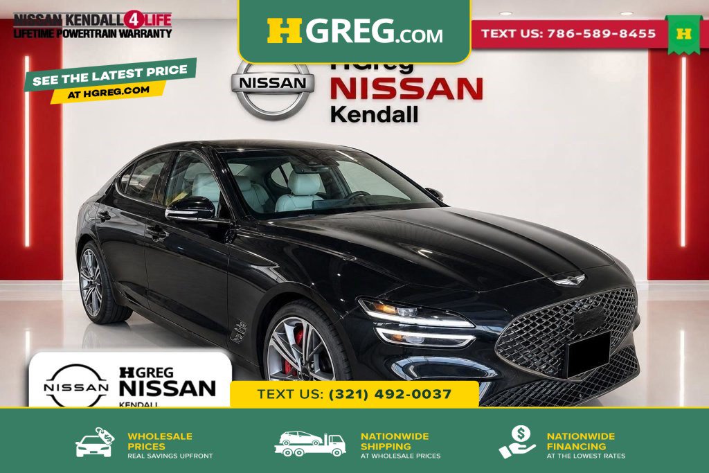 Used 2025 Genesis G70 3.3T Advanced w/ Sport Prestige Package RWD image 1