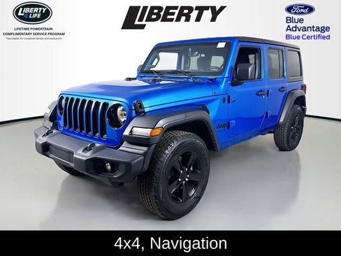 Used 2021 Jeep Wrangler Unlimited Sport image 3