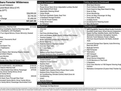 Used 2026 Subaru Forester Wilderness AWD/4WD image 3