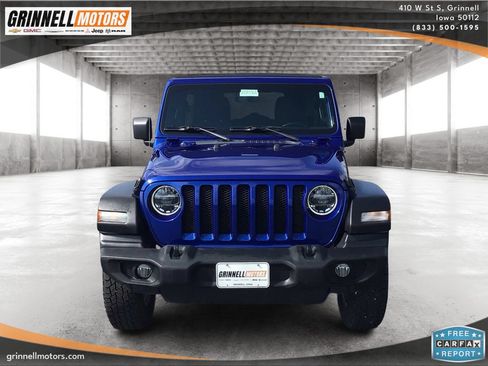 Used 2020 Jeep Wrangler Unlimited Sport S w/ Sun And Sound Package AWD/4WD image 2