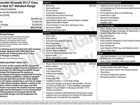 New 2026 Chevrolet Silverado EV LT image 11