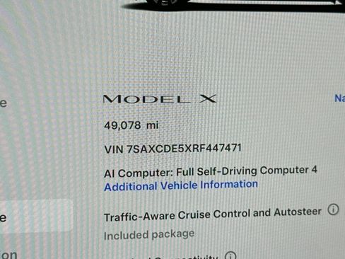 Used 2024 Tesla Model X AWD/4WD image 24