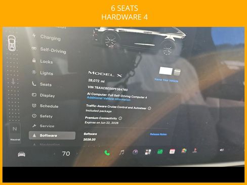Used 2023 Tesla Model X AWD/4WD image 3