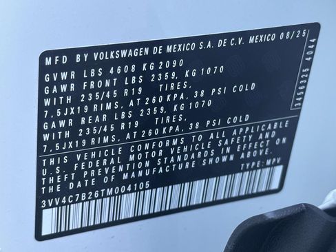 New 2026 Volkswagen Taos SEL AWD/4WD image 21