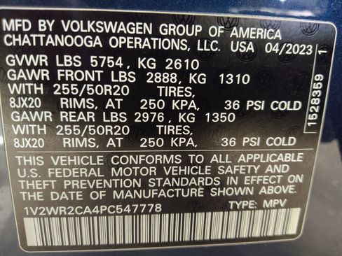 Used 2023 Volkswagen Atlas SE FWD image 33