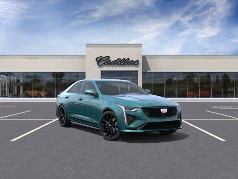 New 2026 Cadillac CT4 V w/ LPO, ONYX Package AWD/4WD image 1