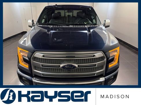 Used 2016 Ford F150 Platinum w/ Equipment Group 701A Luxury AWD/4WD image 2