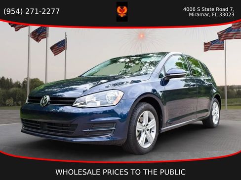 Used 2017 Volkswagen Golf Wolfsburg Edition FWD image 1