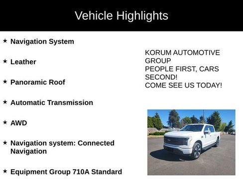 New 2025 Ford F150 Lightning Platinum image 4