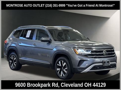 Used 2021 Volkswagen Atlas SEL AWD/4WD image 1