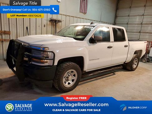 Used 2016 Chevrolet Silverado 1500 W/T w/ Trailering Package image 1