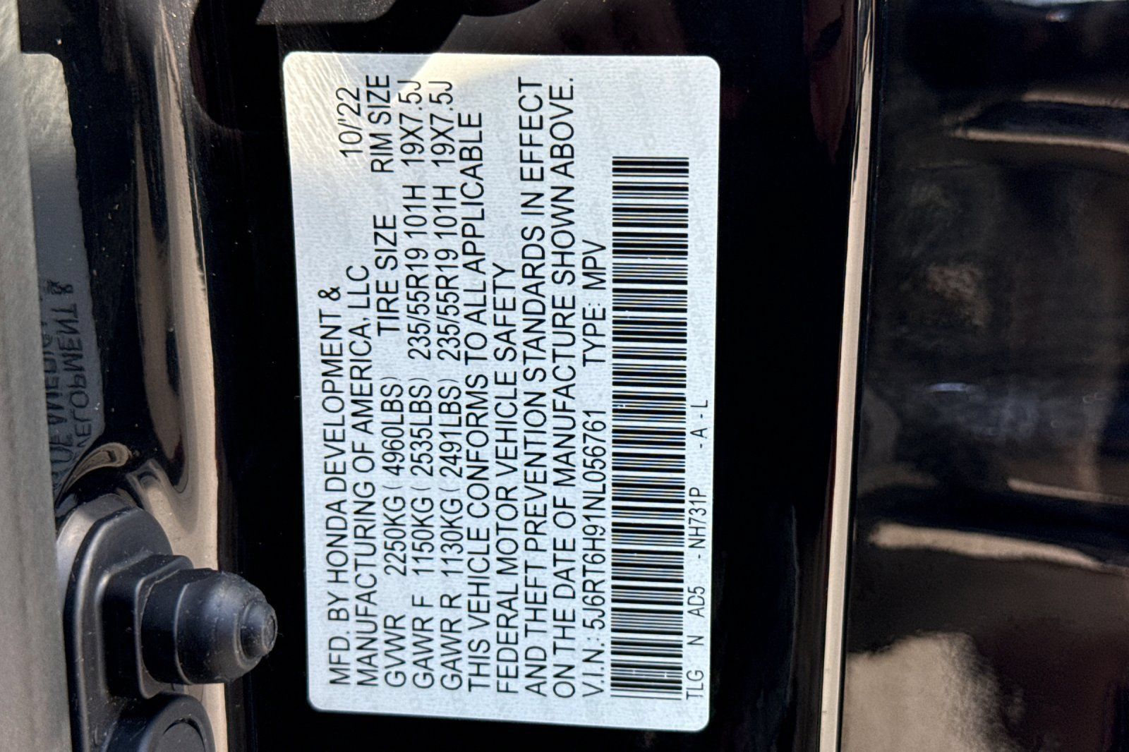 Used 2022 Honda CR-V Touring image 29