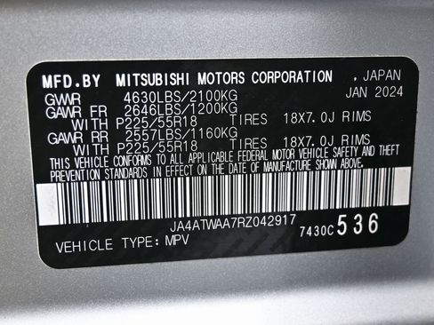 Used 2024 Mitsubishi Eclipse Cross SE image 41