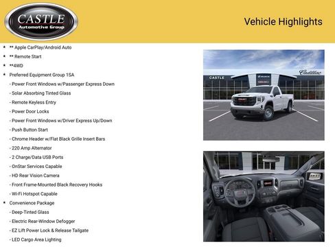 Used 2025 GMC Sierra 1500 Pro w/ Pro Value Package AWD/4WD image 4