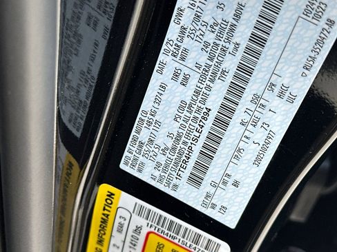 New 2025 Ford Ranger XLT w/ Equipment Group 301A High image 28