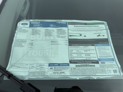 New 2024 Ford Transit 150 XL w/ Load Area Protection Package image 11