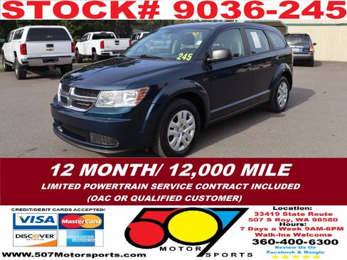 Used 2014 Dodge Journey American Value Package w/ Flexible Seating Group image 1