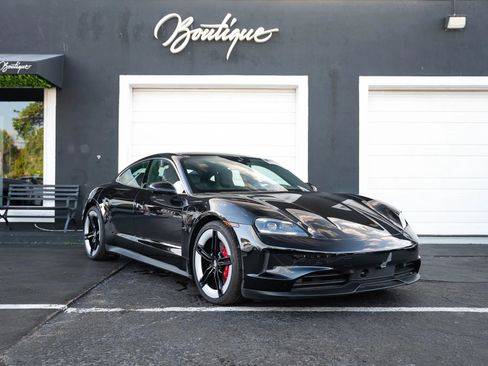 Used 2025 Porsche Taycan 4S AWD/4WD image 1