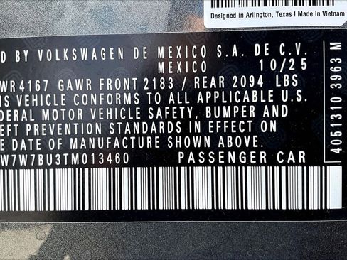 New 2026 Volkswagen Jetta SE image 18