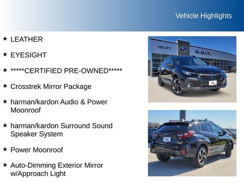 Certified 2025 Subaru Crosstrek 2.5i Limited w/ Crosstrek Mirror Package image 5