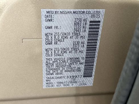 New 2026 INFINITI QX60 Autograph w/ Dark Cargo Package image 31