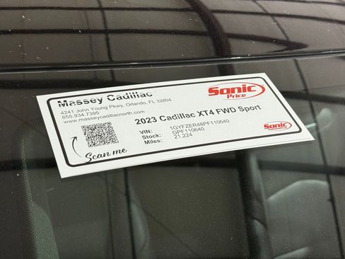 Certified 2023 Cadillac XT4 Sport image 46