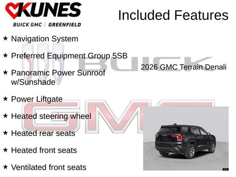 New 2026 GMC Terrain Denali w/ LPO, Floor Liner Package image 3