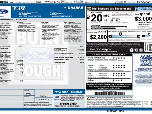 Used 2023 Ford F150 XLT w/ Trailer Tow Package image 3