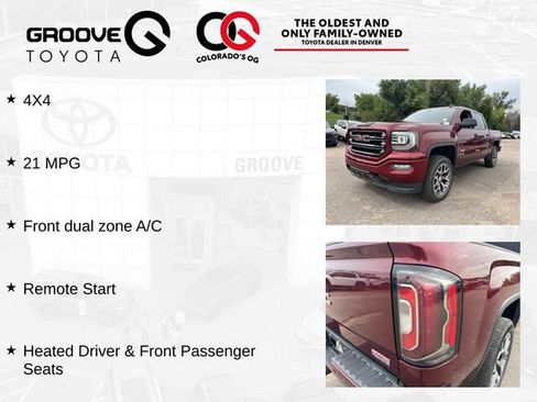 Used 2017 GMC Sierra 1500 SLT AWD/4WD image 4