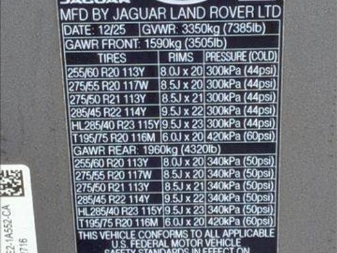 New 2026 Land Rover Range Rover SE image 17