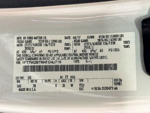 Used 2017 Ford F250 Platinum w/ Platinum Ultimate Package image 25