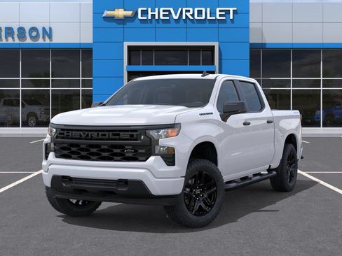 New 2026 Chevrolet Silverado 1500 Custom w/ Turbomax Blackout Package AWD/4WD image 8