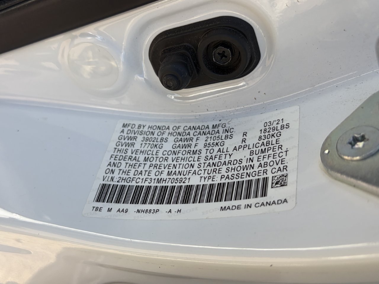 Used 2021 Honda Civic EX image 41