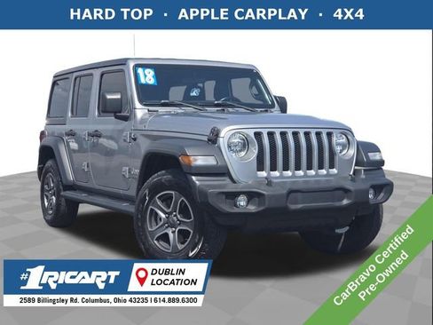 Used 2018 Jeep Wrangler Unlimited Sport S AWD/4WD image 1
