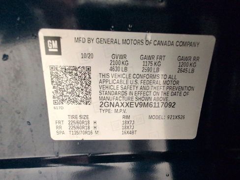 Used 2021 Chevrolet Equinox Premier AWD/4WD image 20
