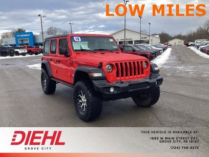 Used 2018 Jeep Wrangler Unlimited Sport