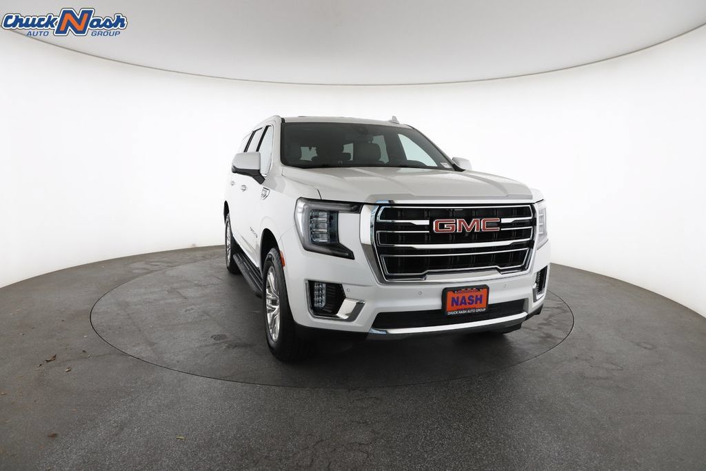 Used 2021 GMC Yukon SLT w/ SLT Premium Package RWD image 3