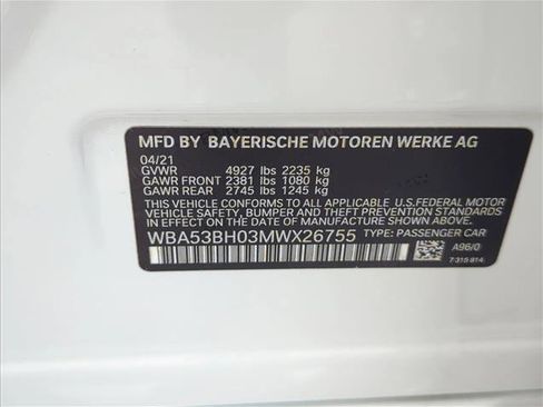 Used 2021 BMW 530i w/ Premium Package image 29