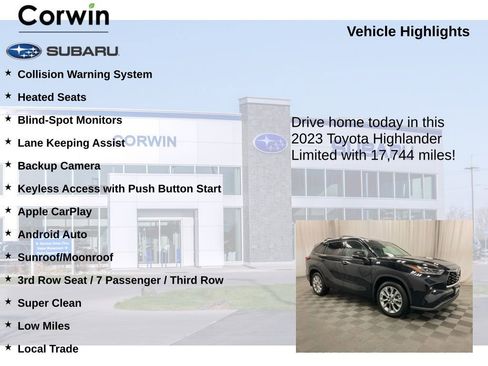 Used 2023 Toyota Highlander Limited image 6