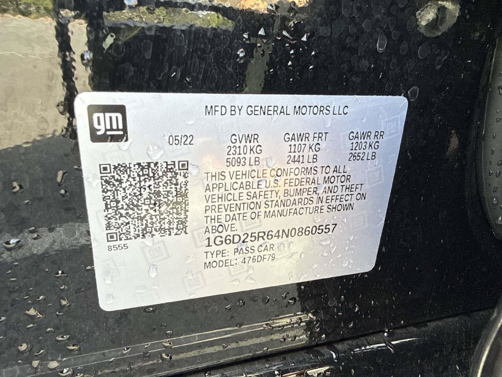 Used 2022 Cadillac CT5 V Blackwing w/ Parking Package RWD image 19