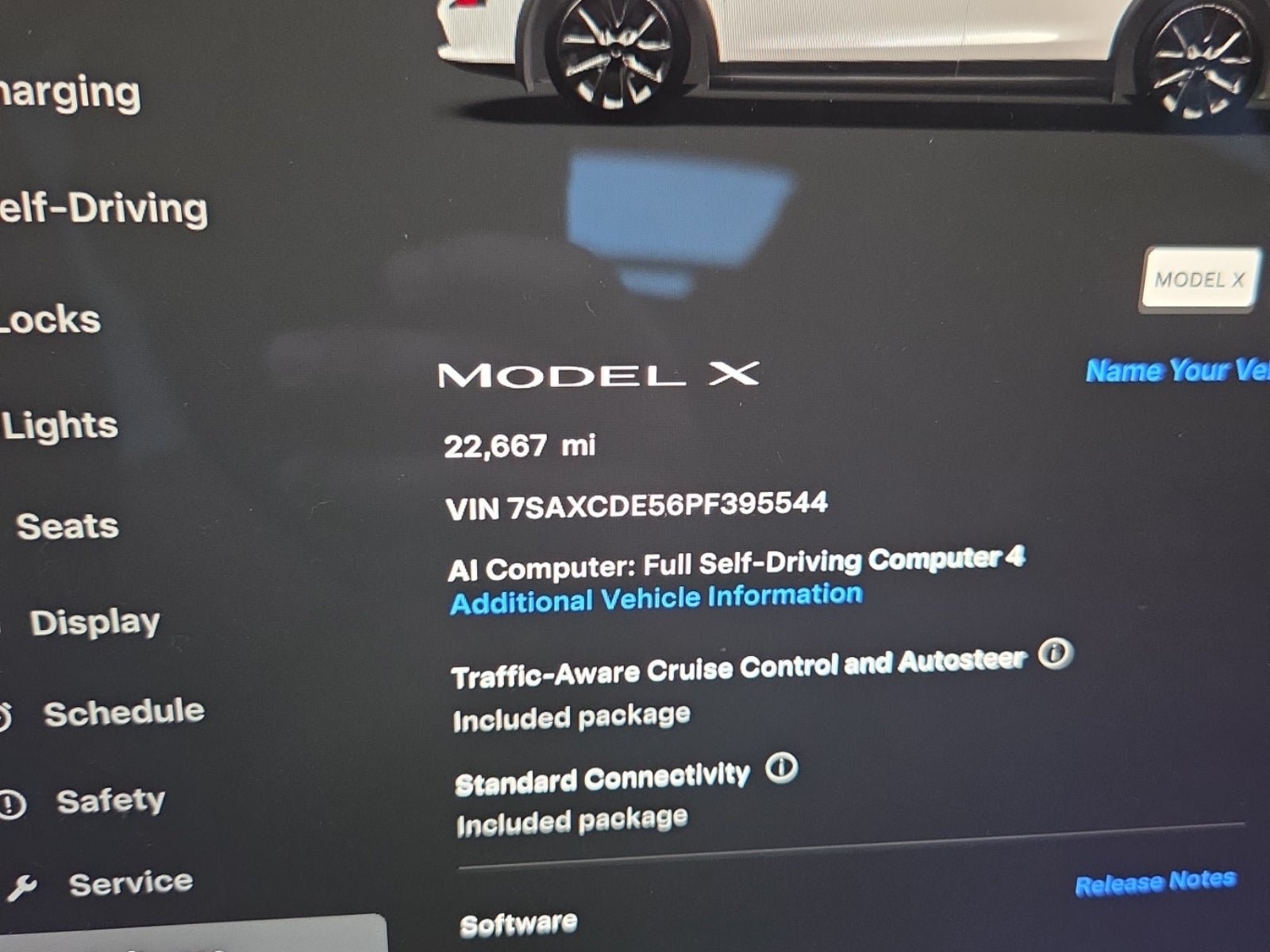 Used 2023 Tesla Model X AWD/4WD image 2