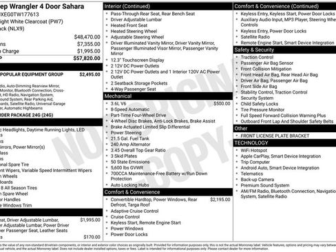 New 2026 Jeep Wrangler Unlimited Sahara AWD/4WD image 27