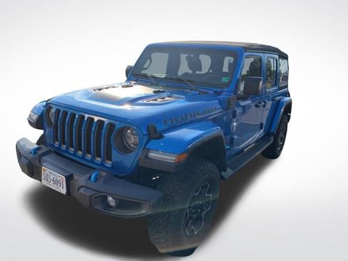 Used 2021 Jeep Wrangler Unlimited Rubicon 4xe w/ Cold Weather Group AWD/4WD image 4