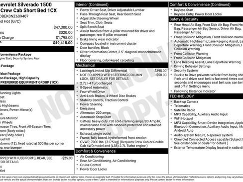 Used 2022 Chevrolet Silverado 1500 Custom AWD/4WD image 4