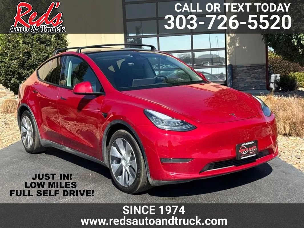 Used 2020 Tesla Model Y Long Range AWD/4WD image 1