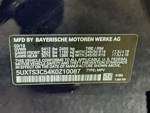 Used 2019 BMW X3 M40i w/ Premium Package image 40