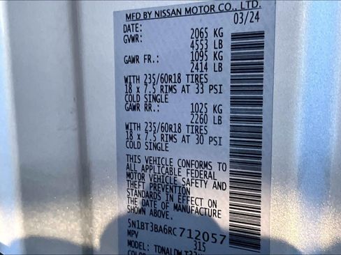 Certified 2024 Nissan Rogue SV image 32