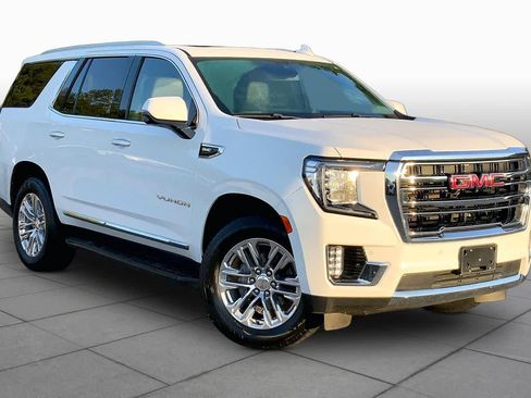 Used 2021 GMC Yukon SLT w/ SLT Premium Package RWD image 3
