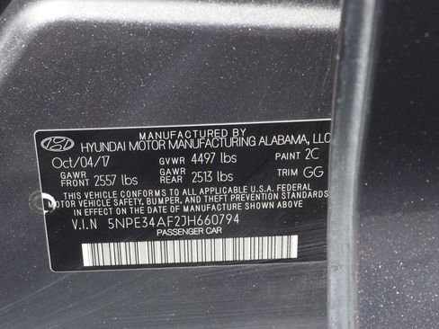 Used 2018 Hyundai Sonata Limited w/ Cargo Package FWD image 29