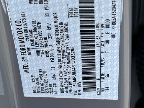 New 2026 Lincoln Nautilus Premier w/ Equipment Group 102A image 31